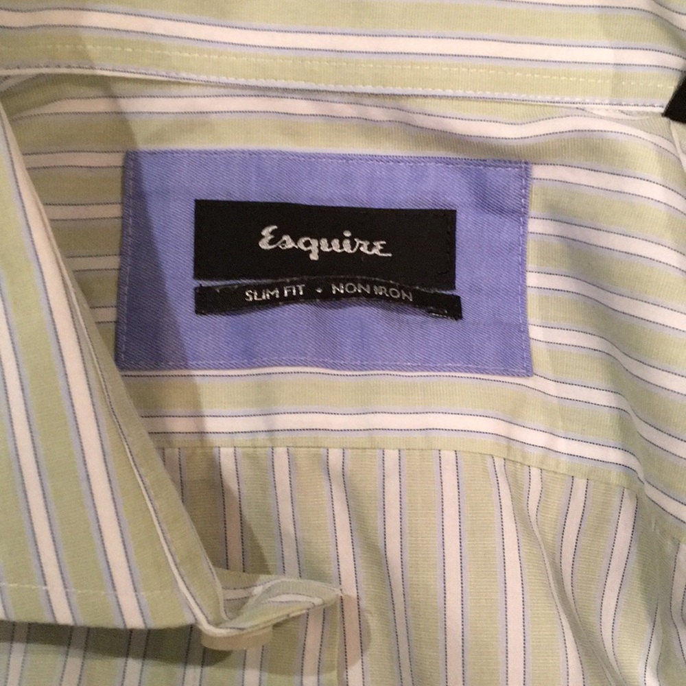 Esquire Dress Shirt: Size Small - Picture 2 of 2